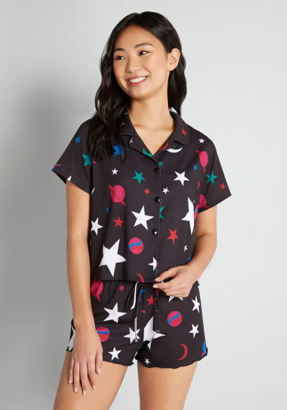 Cosmic Confetti Pajama Set sold by Modcloth