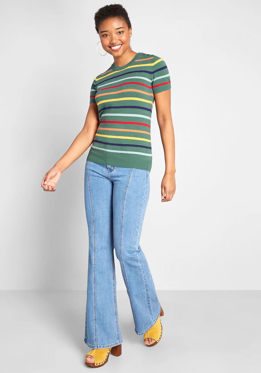 Charter School Short Sleeve Sweater sold by Modcloth product image thumbnail 5