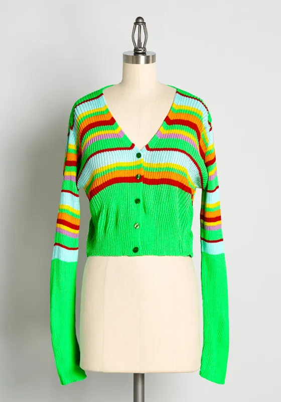 Scream For Green Cardigan sold by Modcloth