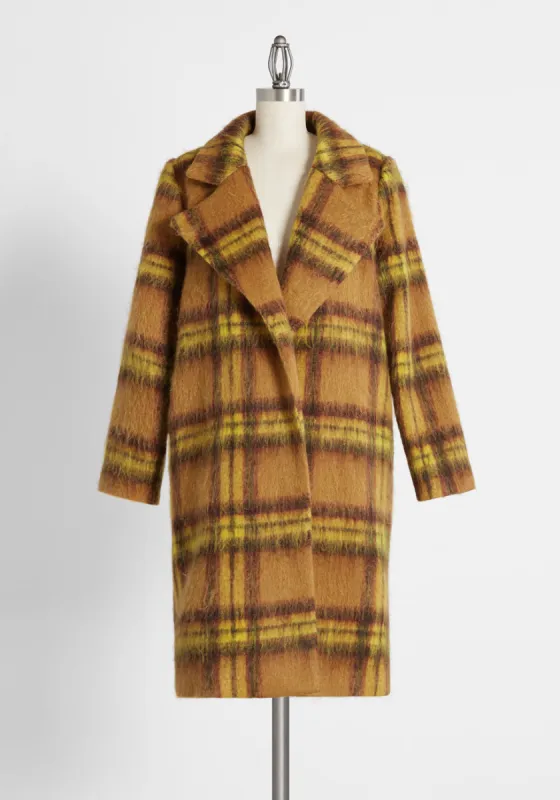 Aren't You Plaid ? Coat sold by Modcloth