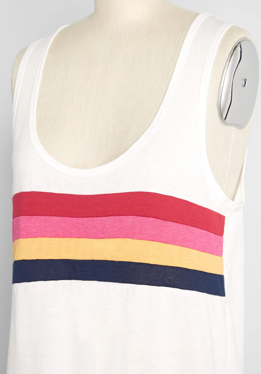 ModCloth x CAMP Collection Stripes of Summer Tank Top sold by Modcloth product image thumbnail 3