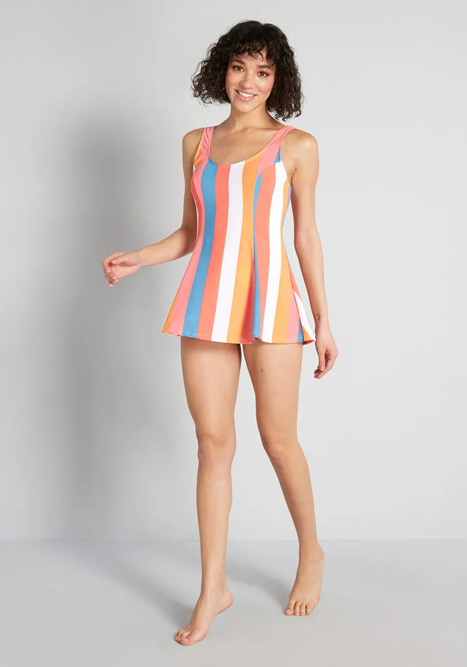 The Babette Swim Dress sold by Modcloth product image thumbnail 3