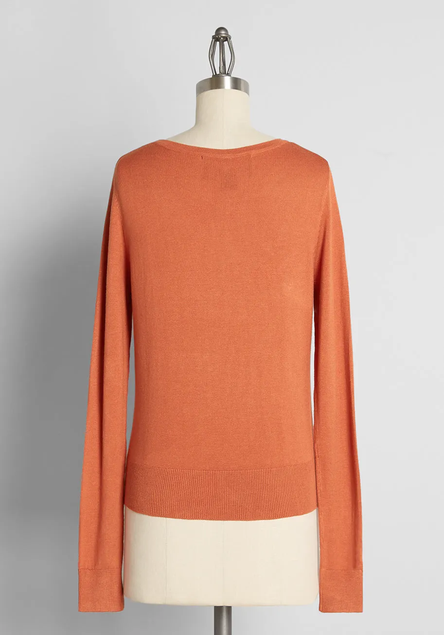 ModCloth x Collectif Practicing Witch Cat Sweater sold by Modcloth product image thumbnail 2