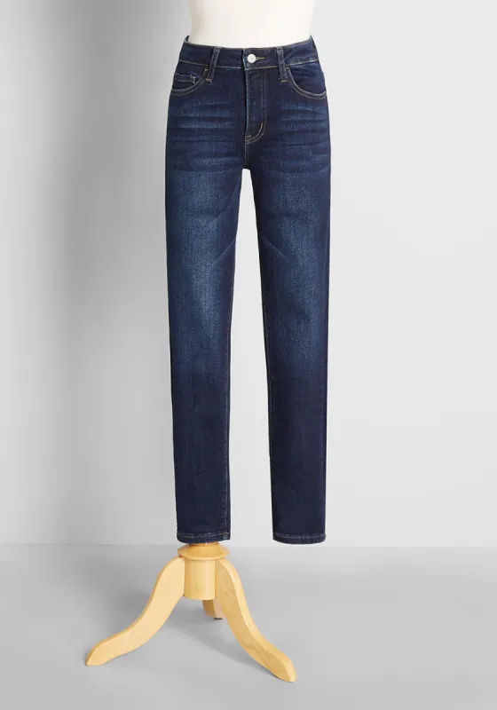 Sweet Maneuvering Mid-Rise Skinny Jeans sold by Modcloth
