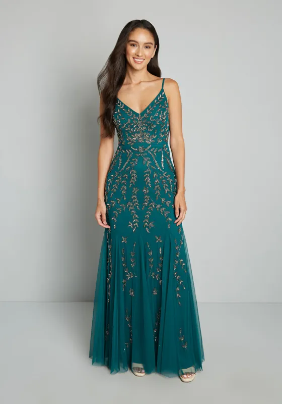Swish Upon A Star Beaded Gown sold by Modcloth