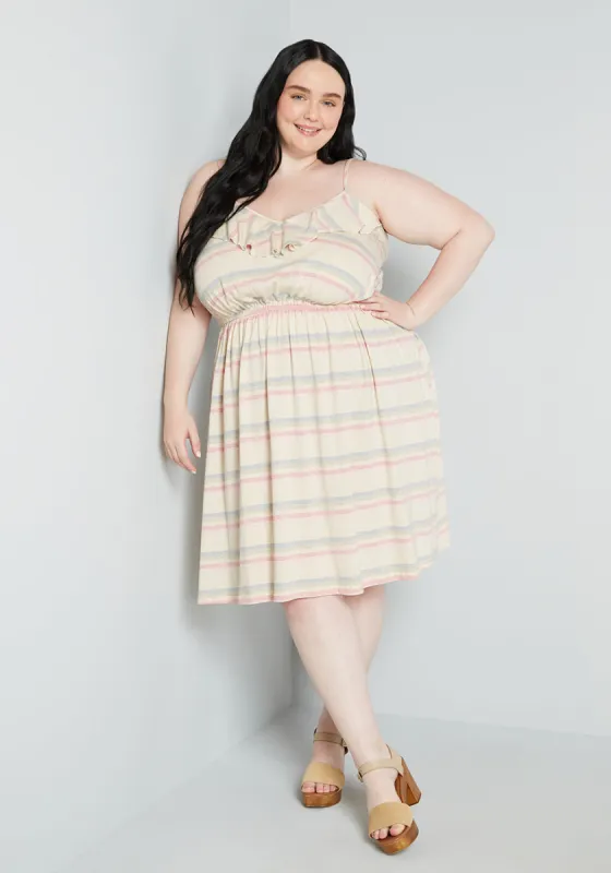 Sunshine and Sand Bound Knit Sundress sold by Modcloth