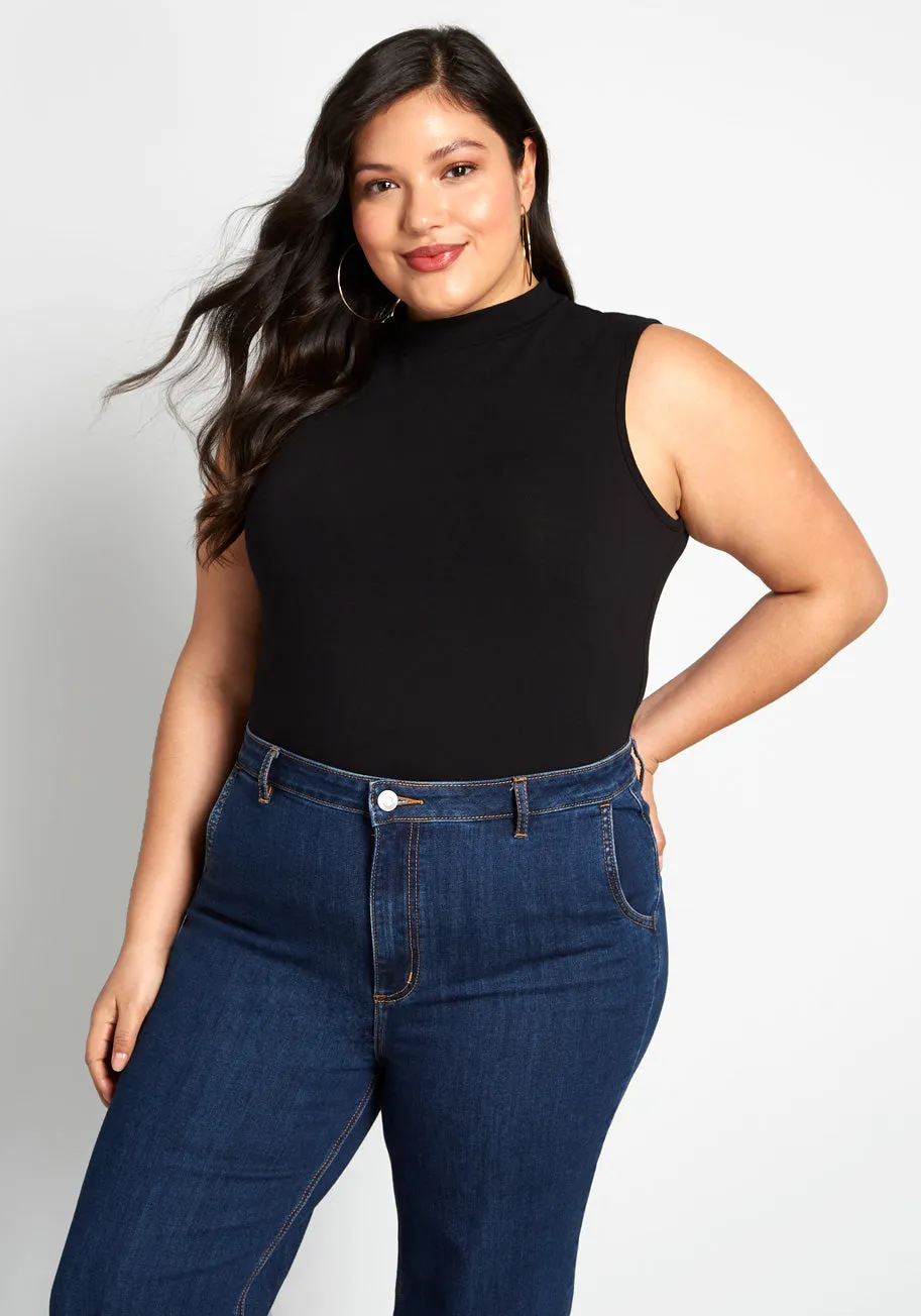 Start With the Basics Mock Neck Top sold by Modcloth product image thumbnail 5