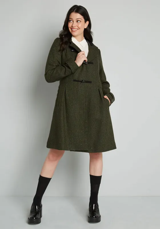 Set For The Solstice Coat sold by Modcloth
