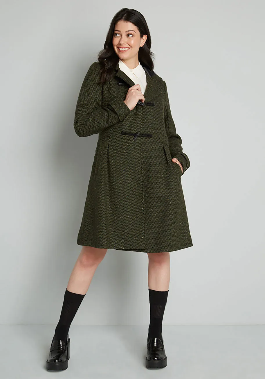 Set For The Solstice Coat sold by Modcloth