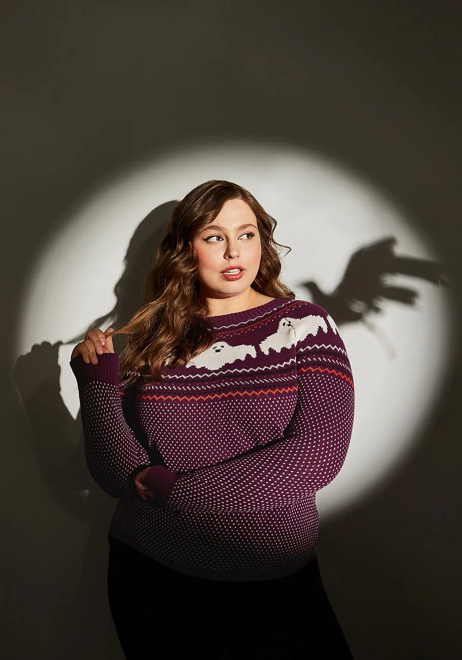 Here For The Boos Fair Isle Sweater sold by Modcloth product image thumbnail 2
