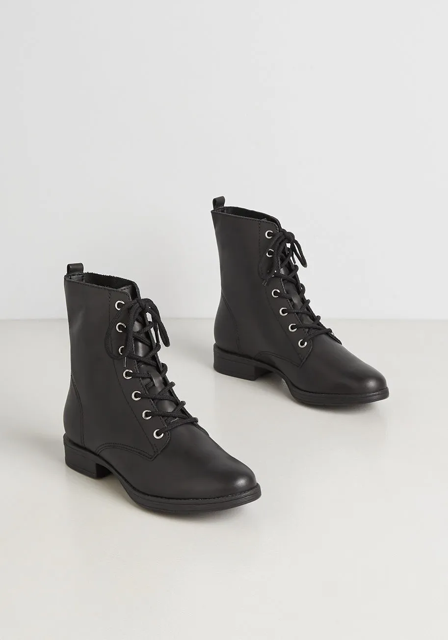 One Step Beyond Boot sold by Modcloth