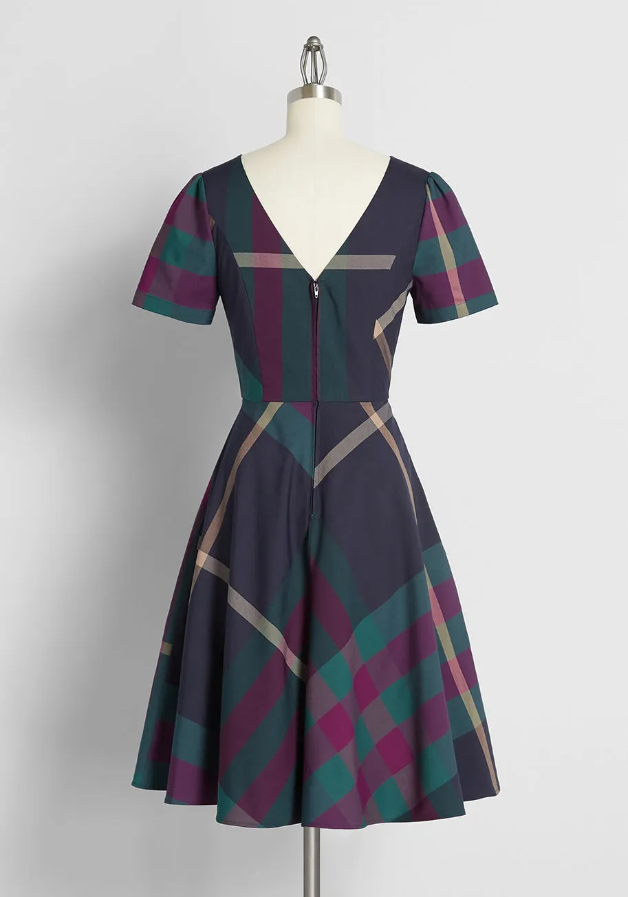 Definitively Darling Fit and Flare Dress sold by Modcloth product image thumbnail 2