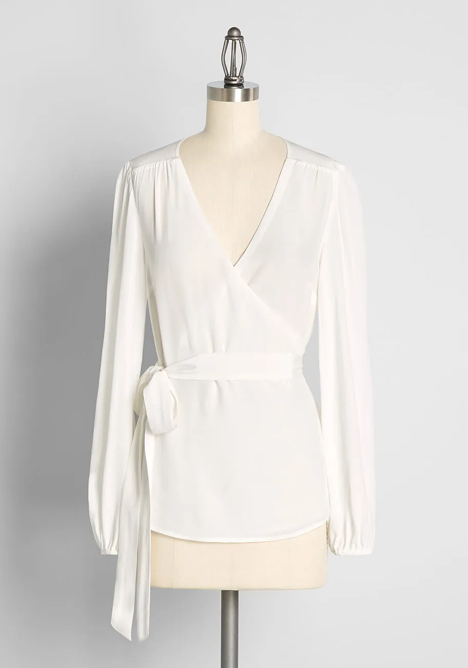 As We're Wrapping Up Blouse sold by Modcloth product image thumbnail 5