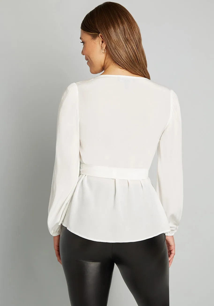 As We're Wrapping Up Blouse sold by Modcloth product image thumbnail 2