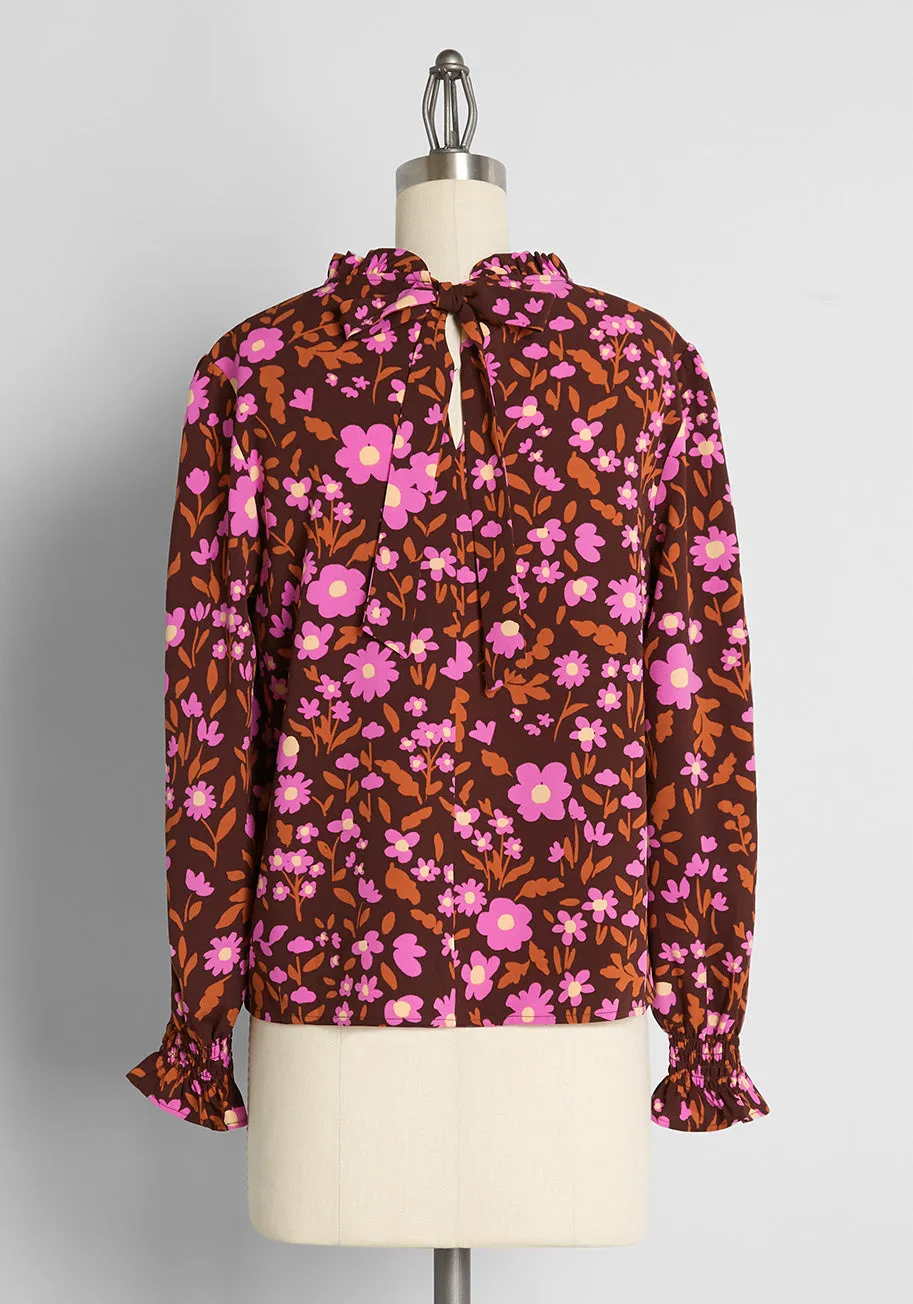 Blooming Vividly Blouse sold by Modcloth product image thumbnail 2