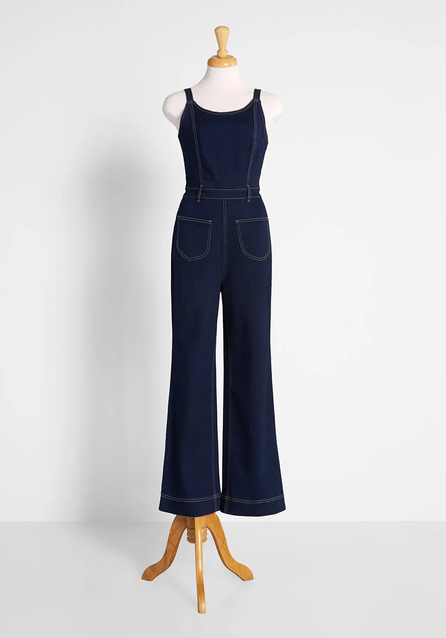 Panache by the Pocket-ful Overalls sold by Modcloth