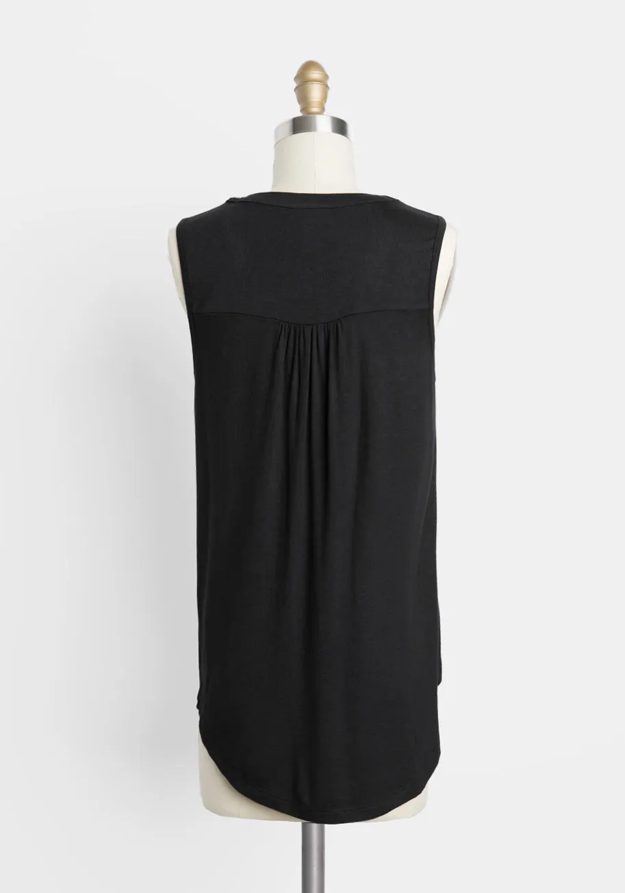 A Welcome Change Sleeveless Top sold by Modcloth product image thumbnail 2