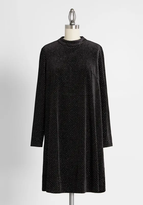 Swing into Certainty Shift Dress sold by Modcloth