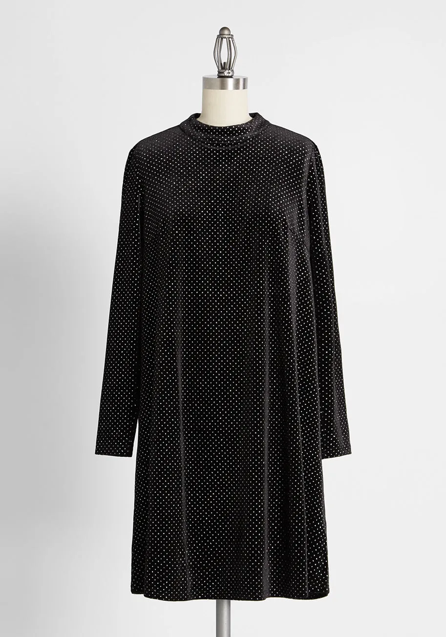 Swing into Certainty Shift Dress sold by Modcloth