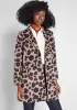 City Savvy Leopard Coat sold by Modcloth