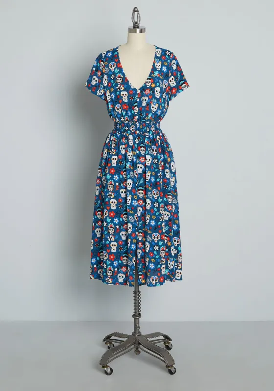 Inspired Anytime Midi Dress sold by Modcloth