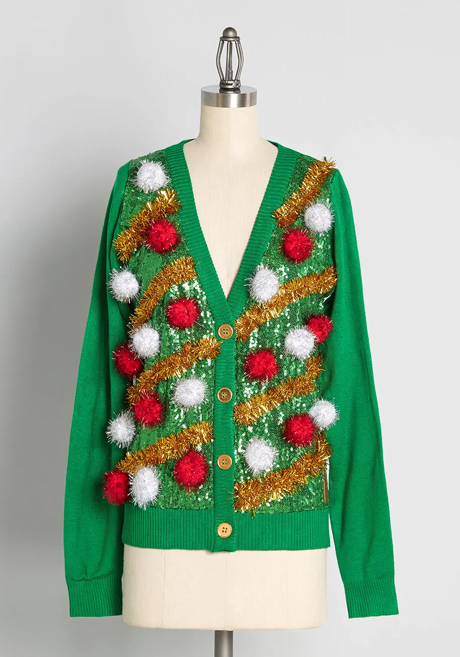 Cutest Ugly Christmas Cardigan sold by Modcloth
