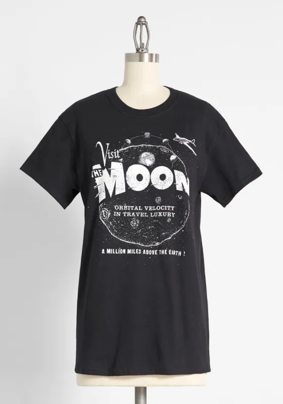 Visit the Moon Graphic Tee sold by Modcloth