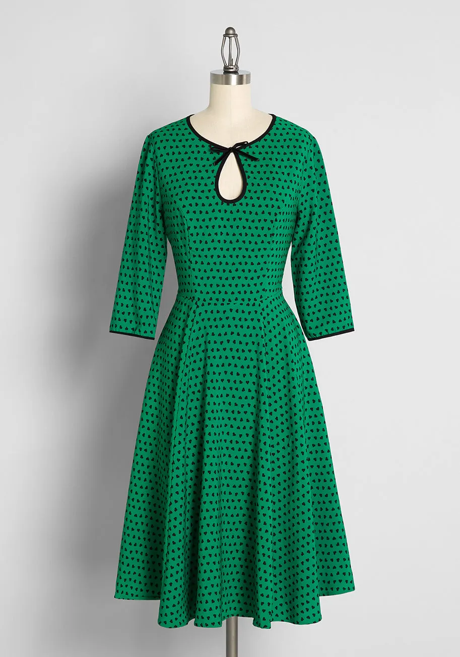 Love Unlike Any Other Swing Dress sold by Modcloth