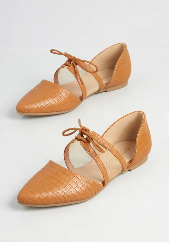 Going Places in Laces Flat sold by Modcloth