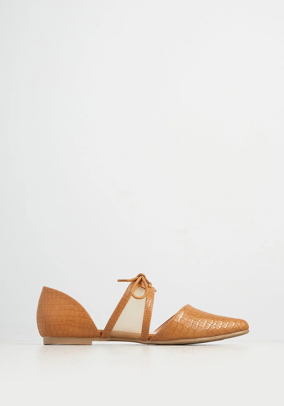 Going Places in Laces Flat sold by Modcloth product image thumbnail 3