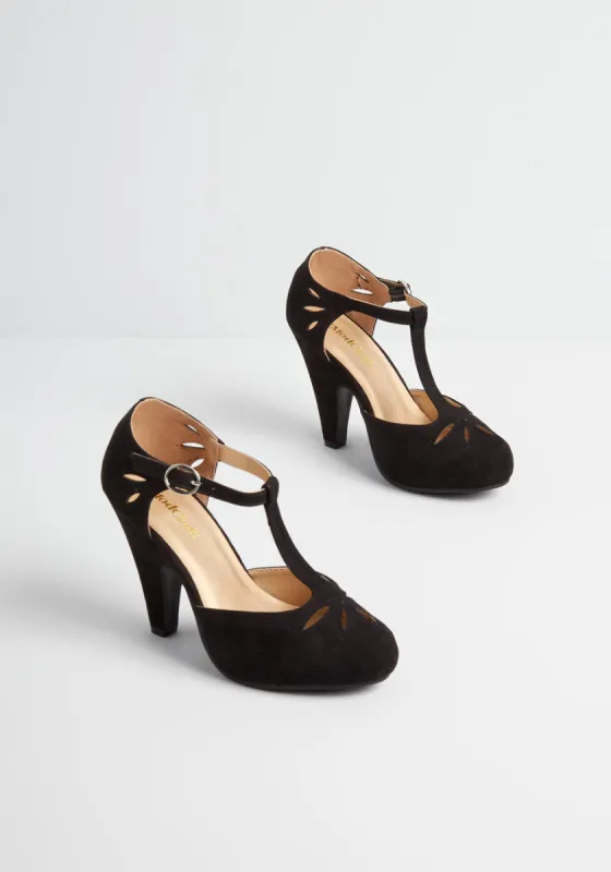 Refreshed Zest T-Strap Heel sold by Modcloth