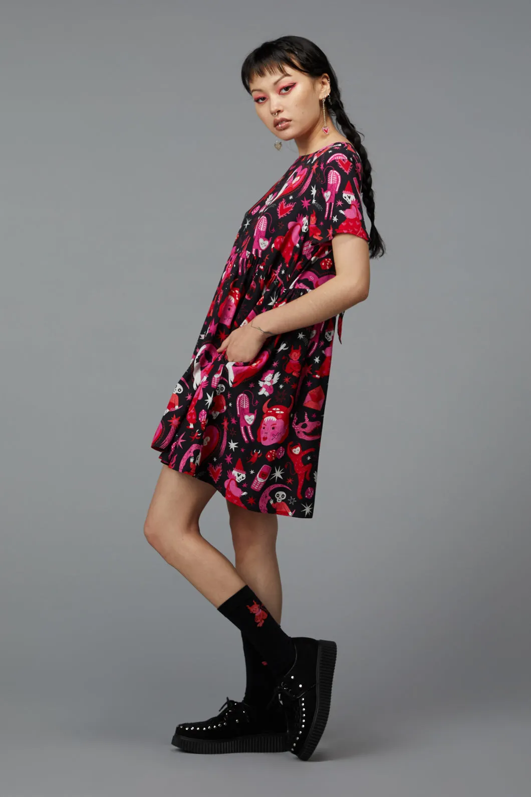 Devil Dance Party Dress sold by Modcloth product image thumbnail 4