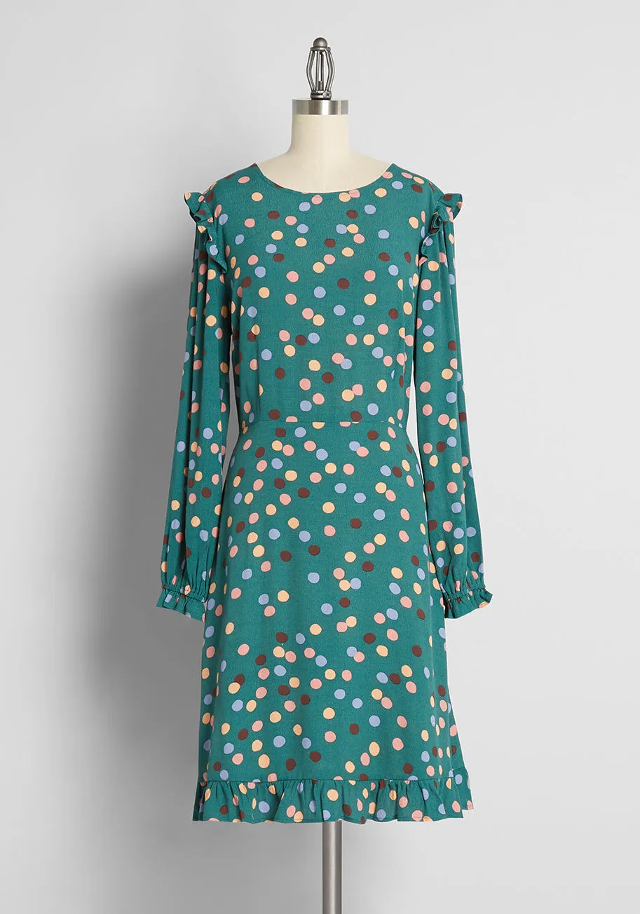 Celebrating a Win A-Line Dress sold by Modcloth