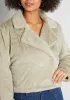 Plush For The Snow Rush Jacket sold by Modcloth