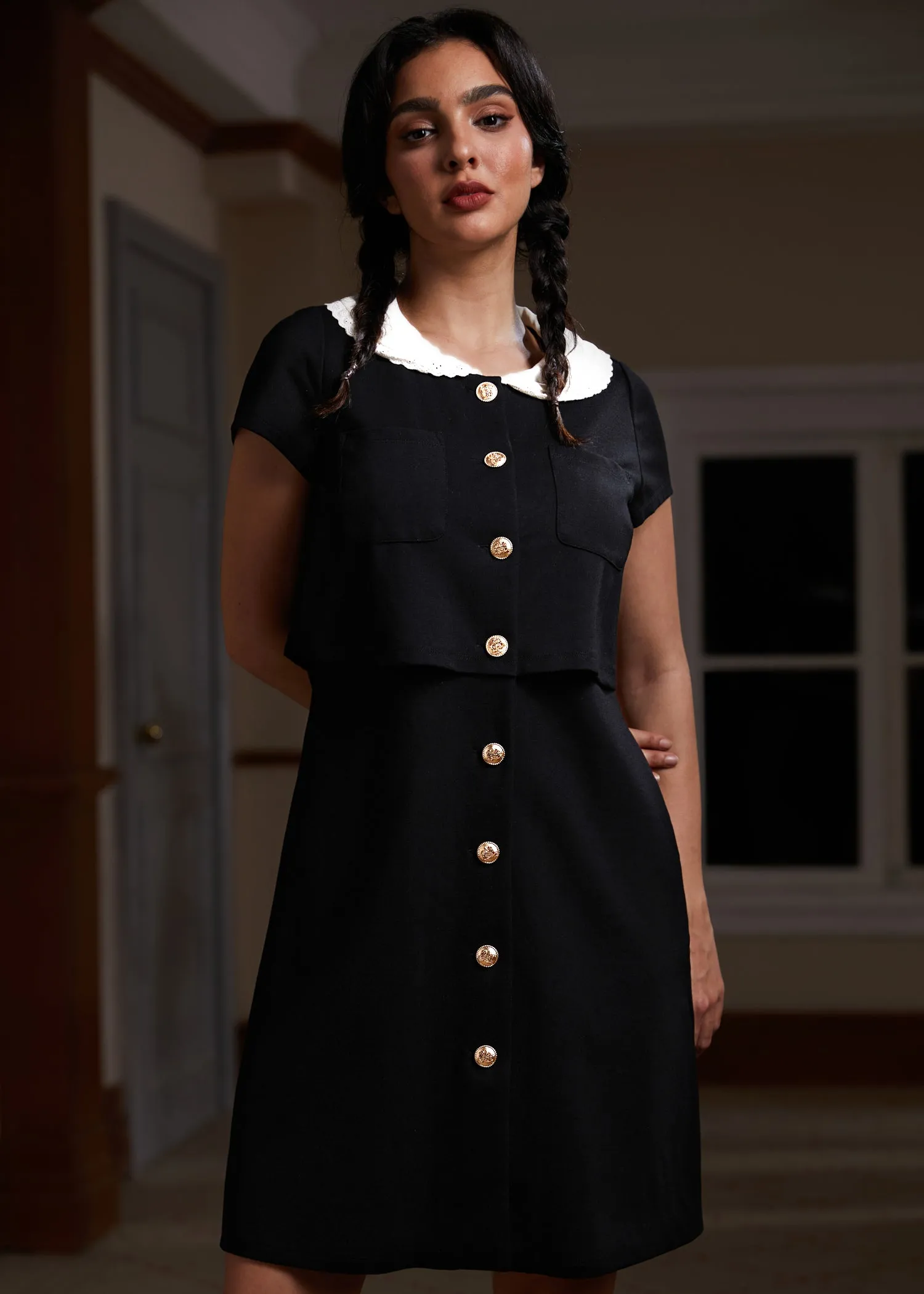 Falling for the Fall Equinox Collared Dress sold by Modcloth