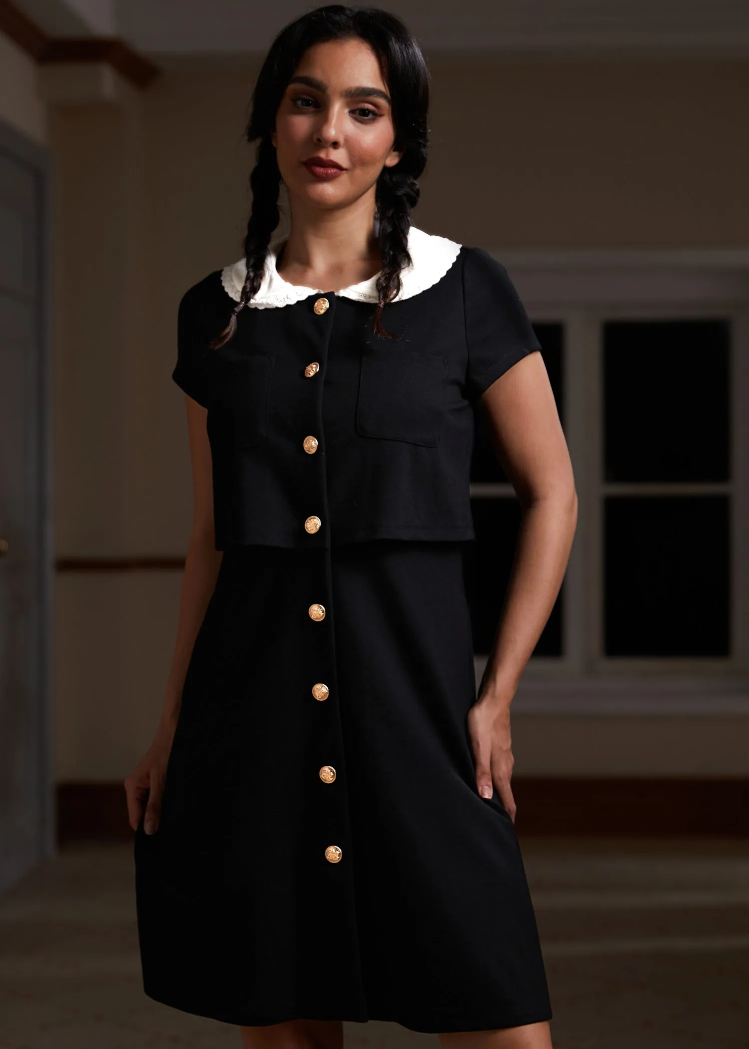 Falling for the Fall Equinox Collared Dress sold by Modcloth product image thumbnail 5