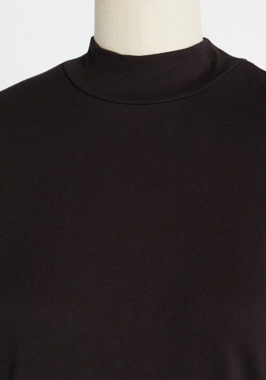 Ideal Ensemble Mock Neck Top sold by Modcloth product image thumbnail 3