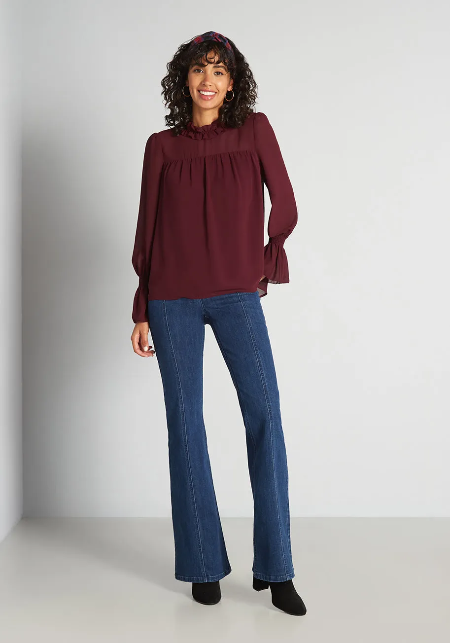 Ruffles and Flows Blouse sold by Modcloth product image thumbnail 3