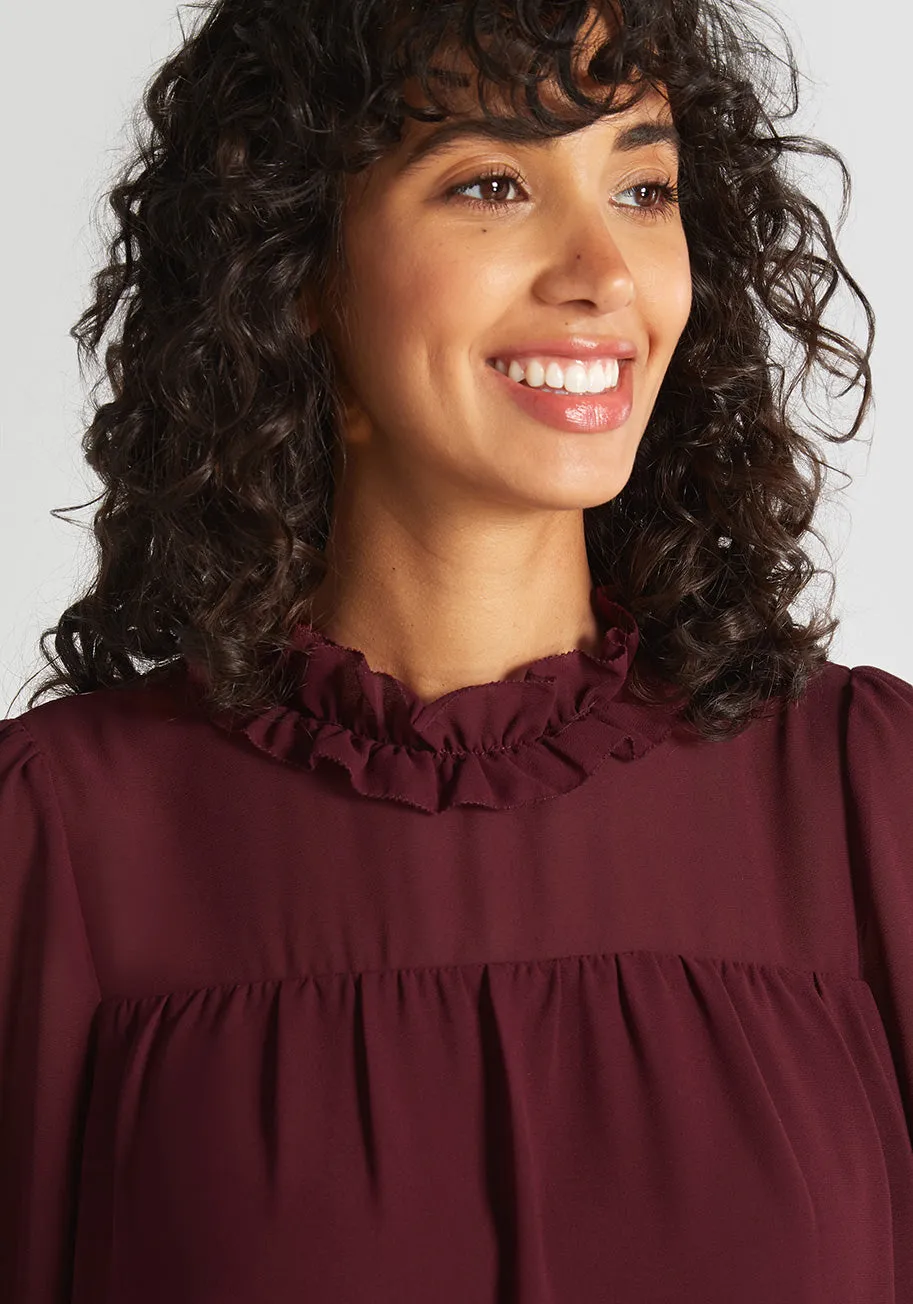 Ruffles and Flows Blouse sold by Modcloth product image thumbnail 4