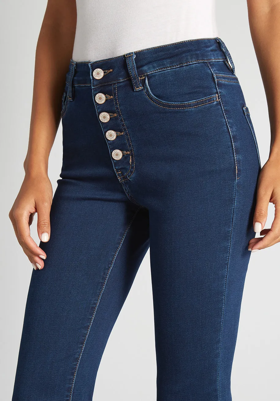 Can't Fight the Flare Jeans sold by Modcloth product image thumbnail 4