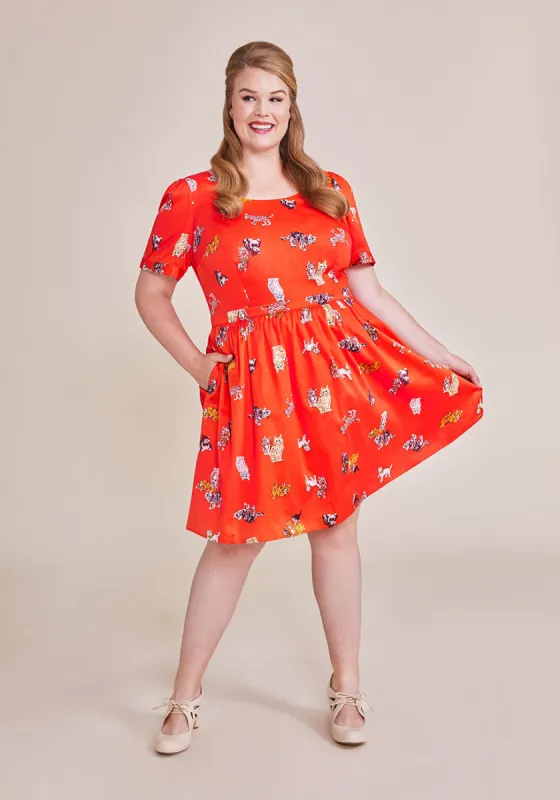 What's the Scoop? A-Line Dress sold by Modcloth