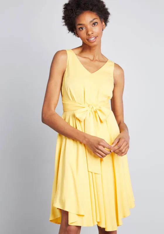 Brilliant Motivation Sleeveless Dress sold by Modcloth
