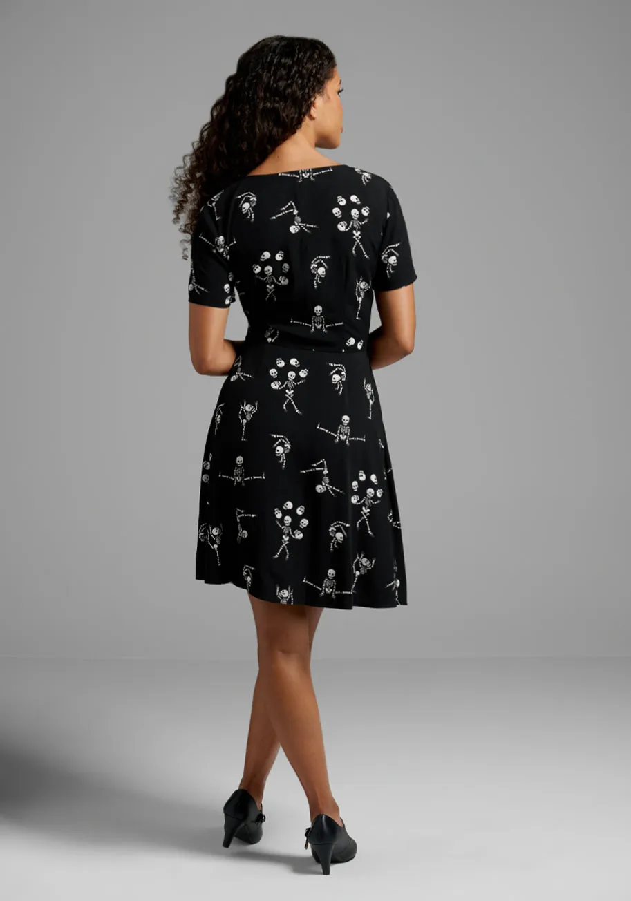 Acrobatic Apparitions A-Line Dress sold by Modcloth product image thumbnail 2