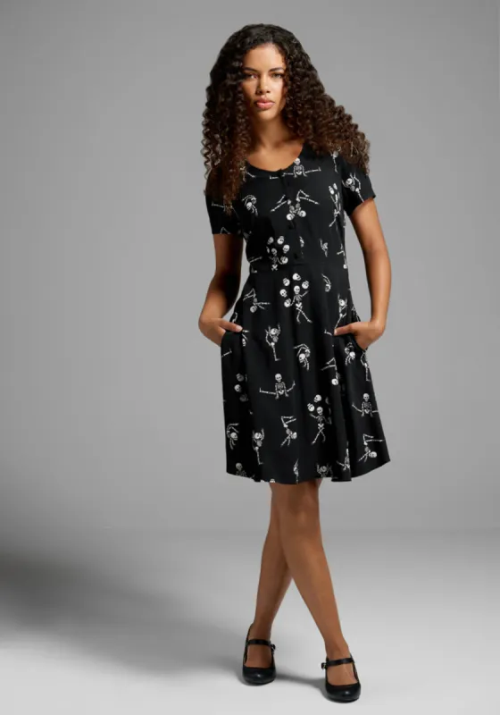 Acrobatic Apparitions A-Line Dress sold by Modcloth