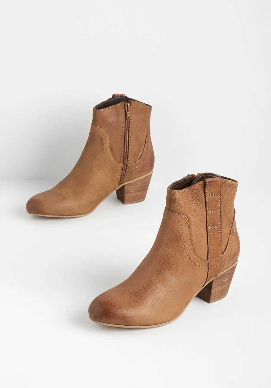 Left My Heart In Texas Bootie sold by Modcloth