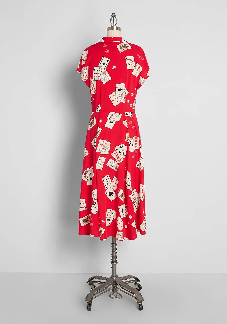 Your Royal Cuteness Midi Dress sold by Modcloth product image thumbnail 3