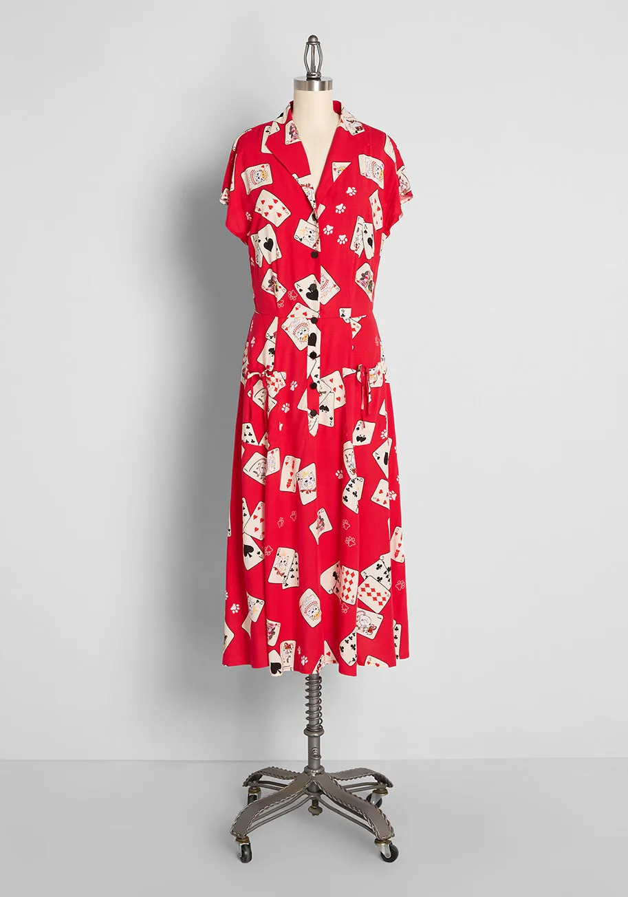 Your Royal Cuteness Midi Dress sold by Modcloth
