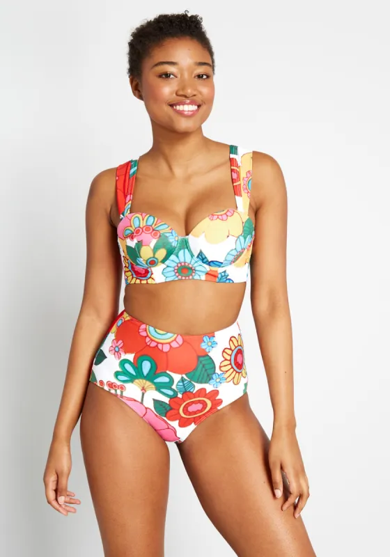 The Hannah Bikini Top sold by Modcloth