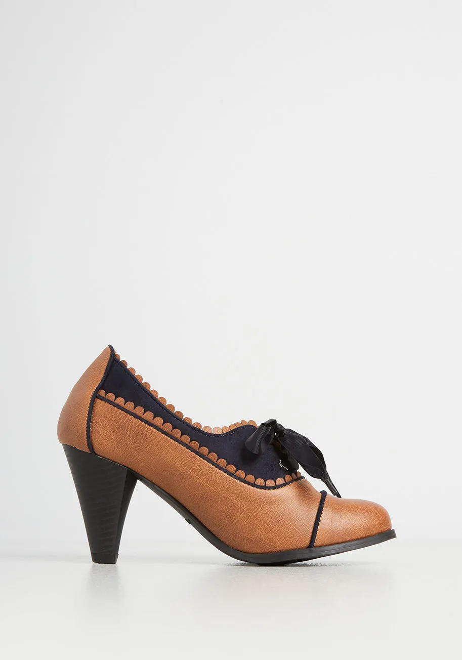 Oui Mademoiselle Oxford Heel sold by Modcloth product image thumbnail 3