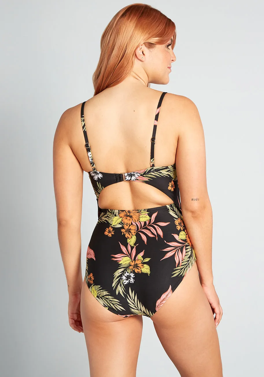 The Siena One-Piece Swimsuit sold by Modcloth product image thumbnail 2